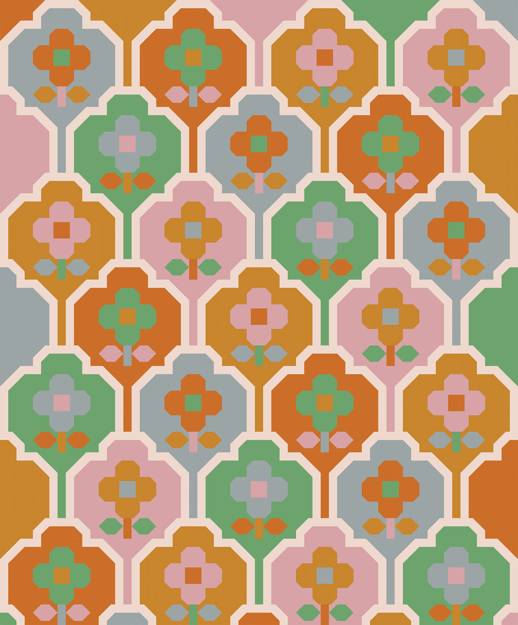 Wallflower Quilt Pattern - Pen + Paper Patterns