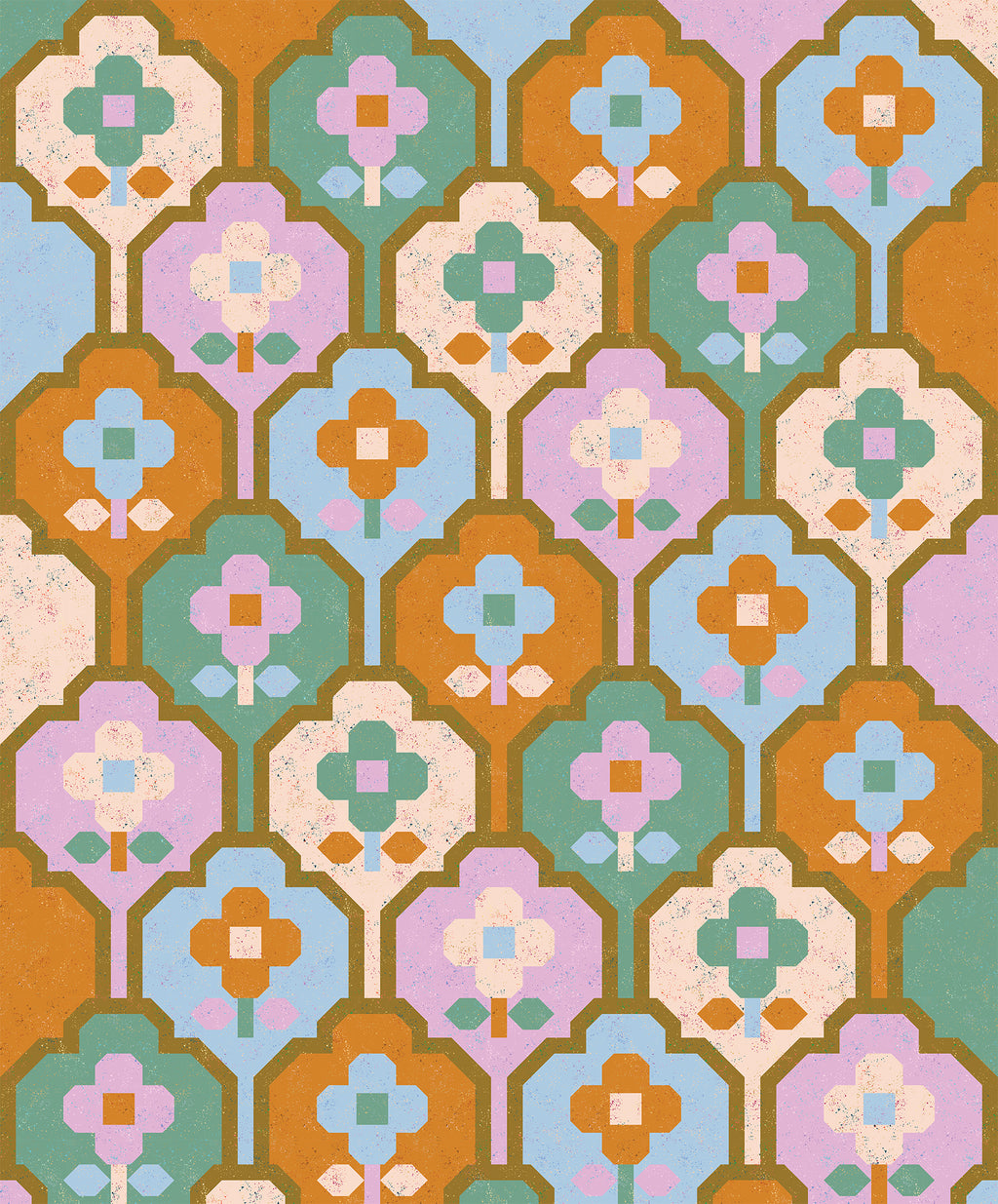 Wallflower Quilt Pattern - Pen + Paper Patterns