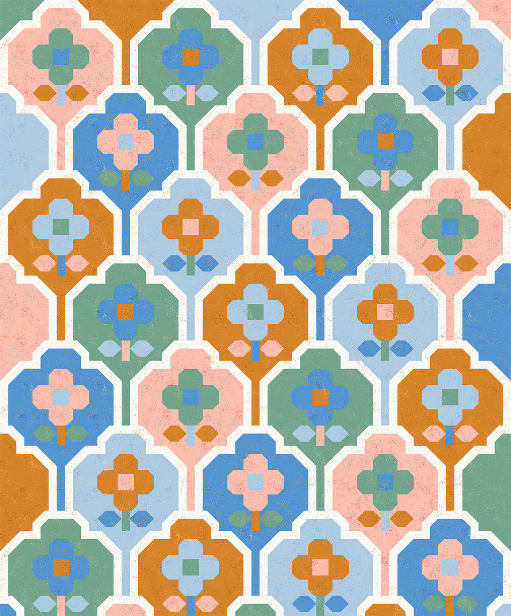 Wallflower Quilt Pattern - Pen + Paper Patterns