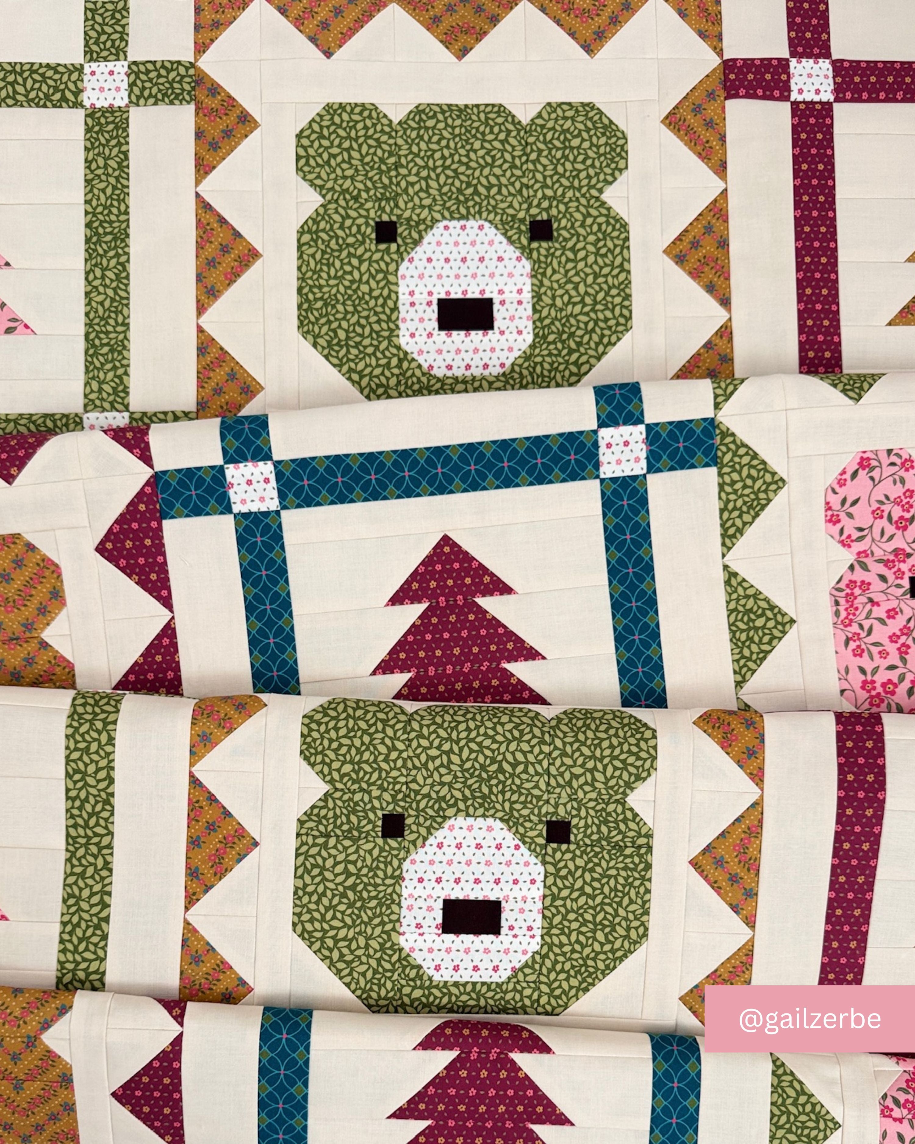 Grizzly Grove Quilt Pattern - Pen + Paper Patterns