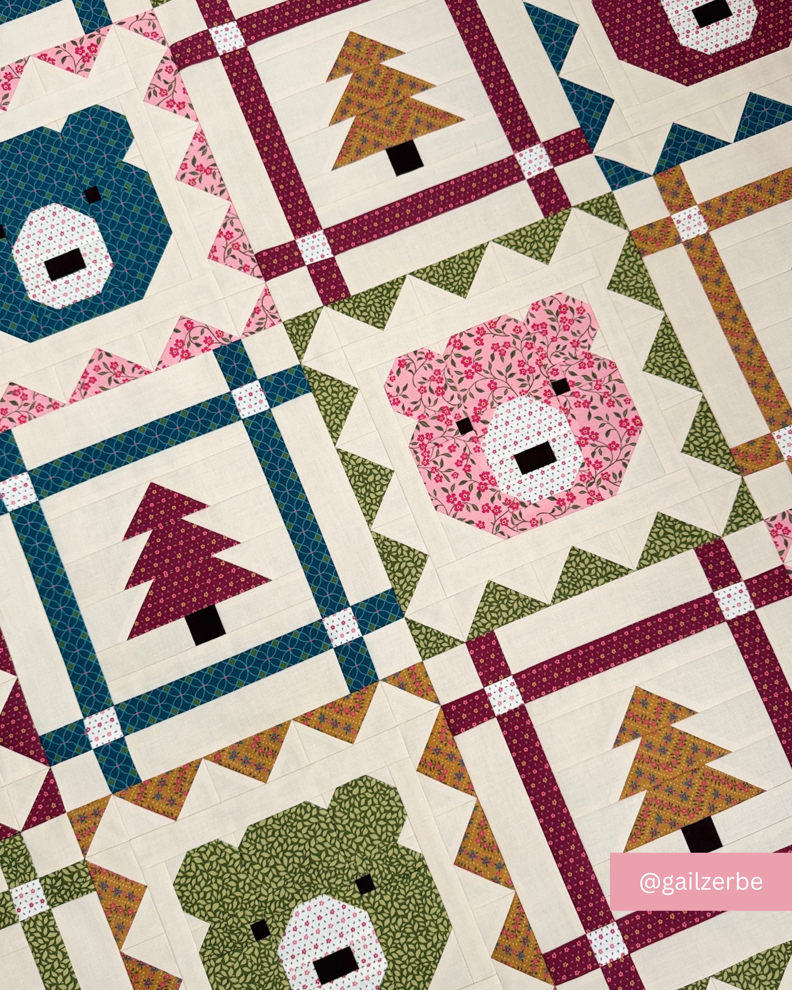 Grizzly Grove Quilt Pattern - Pen + Paper Patterns