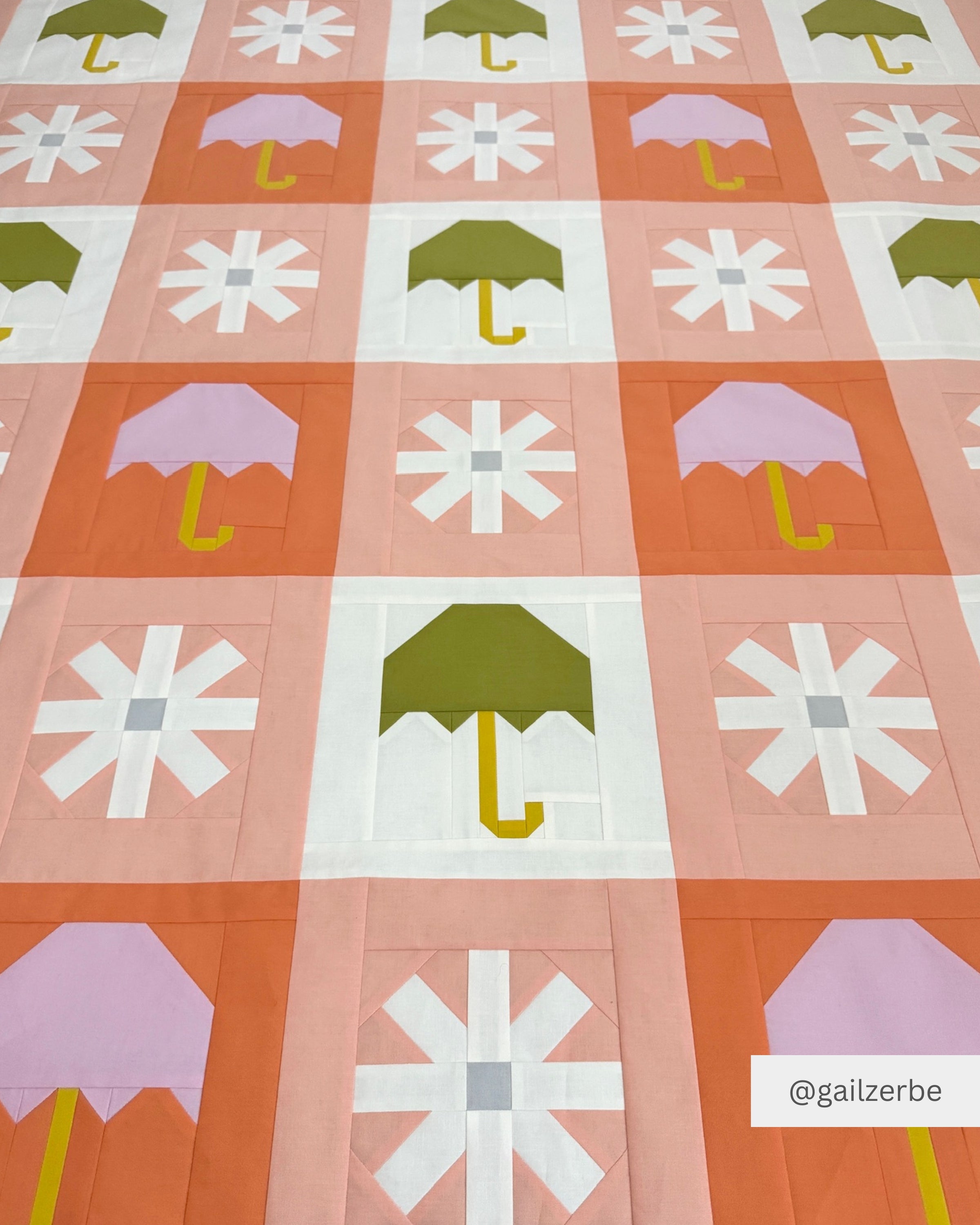Chance of Rain Quilt Pattern - Pen + Paper Patterns