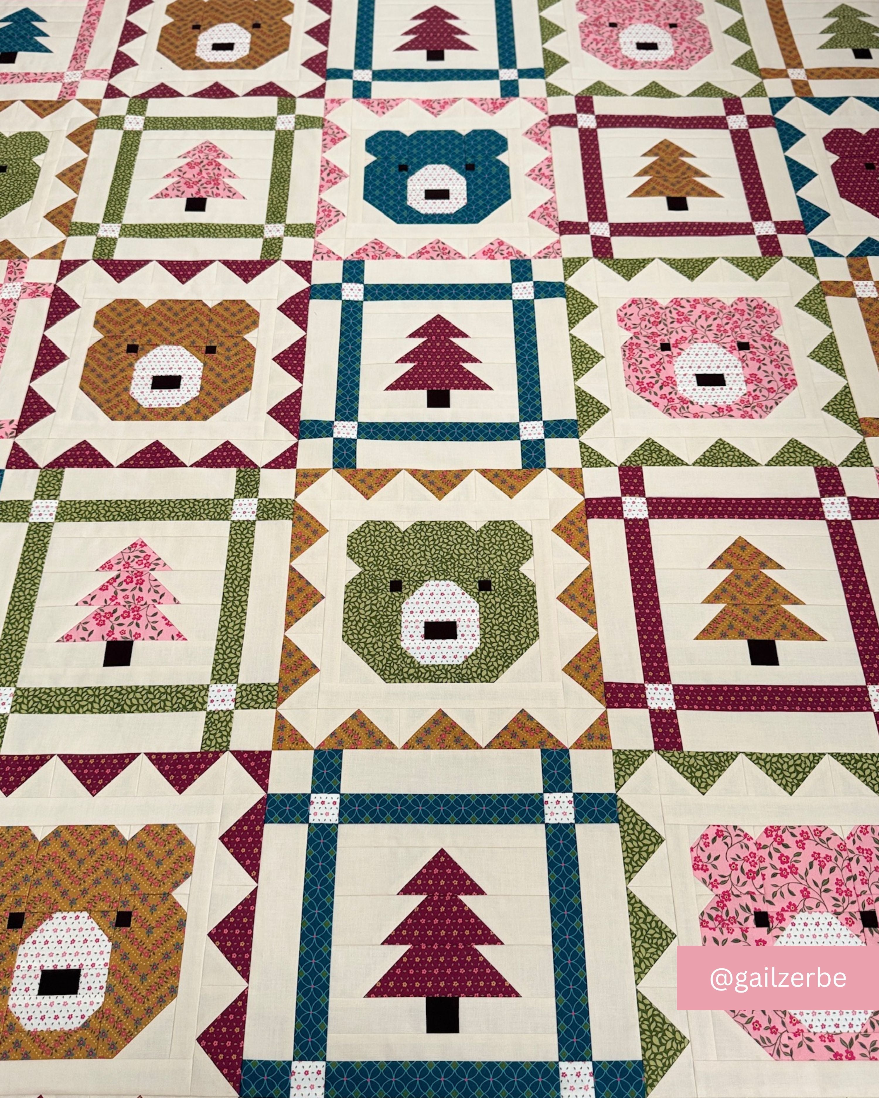 Grizzly Grove Quilt Pattern - Pen + Paper Patterns