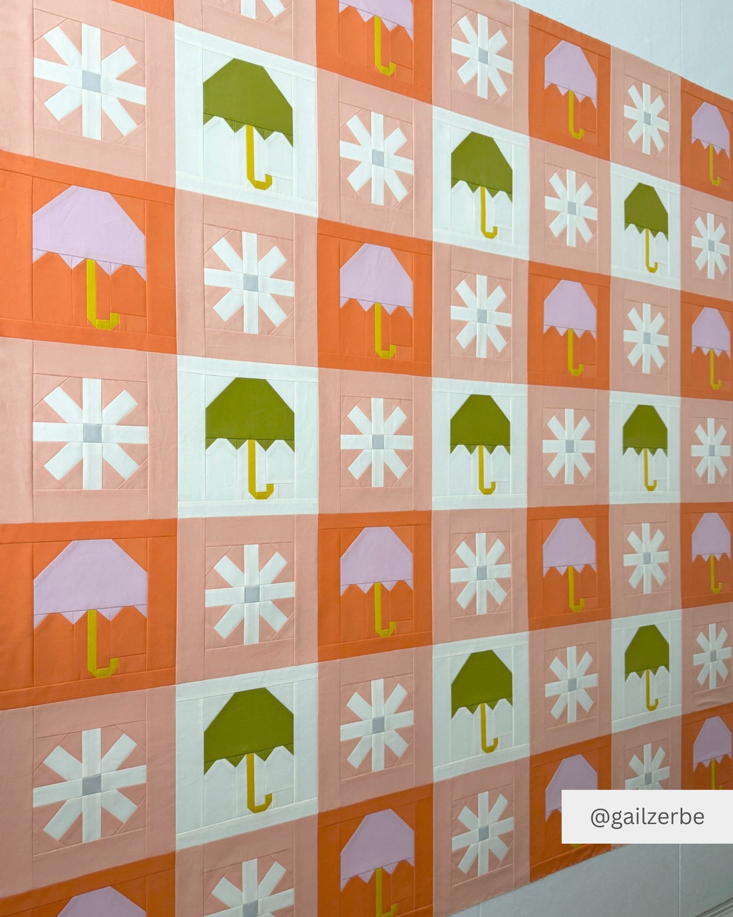 Chance of Rain Quilt Pattern - Pen + Paper Patterns
