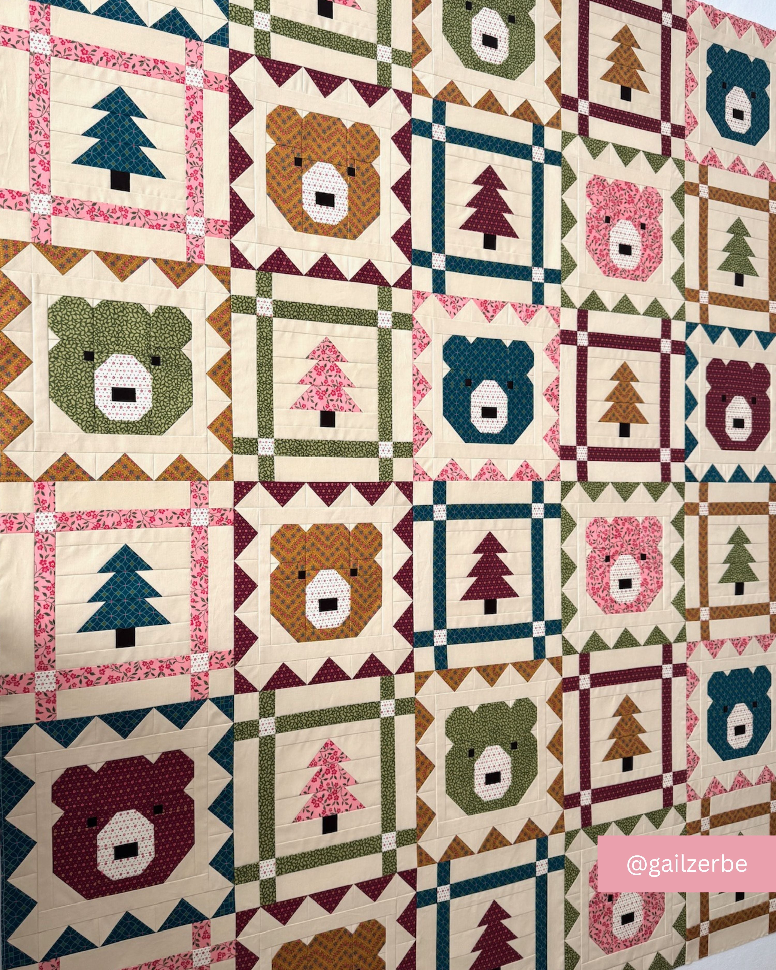 Grizzly Grove Quilt Pattern - Pen + Paper Patterns