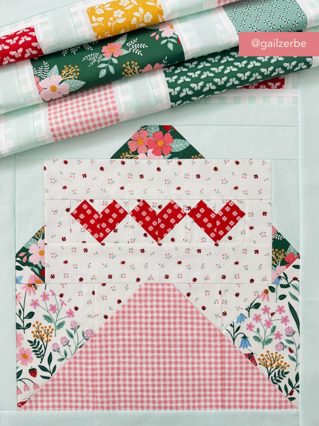 Happy Mail Quilt Pattern - Pen + Paper Patterns