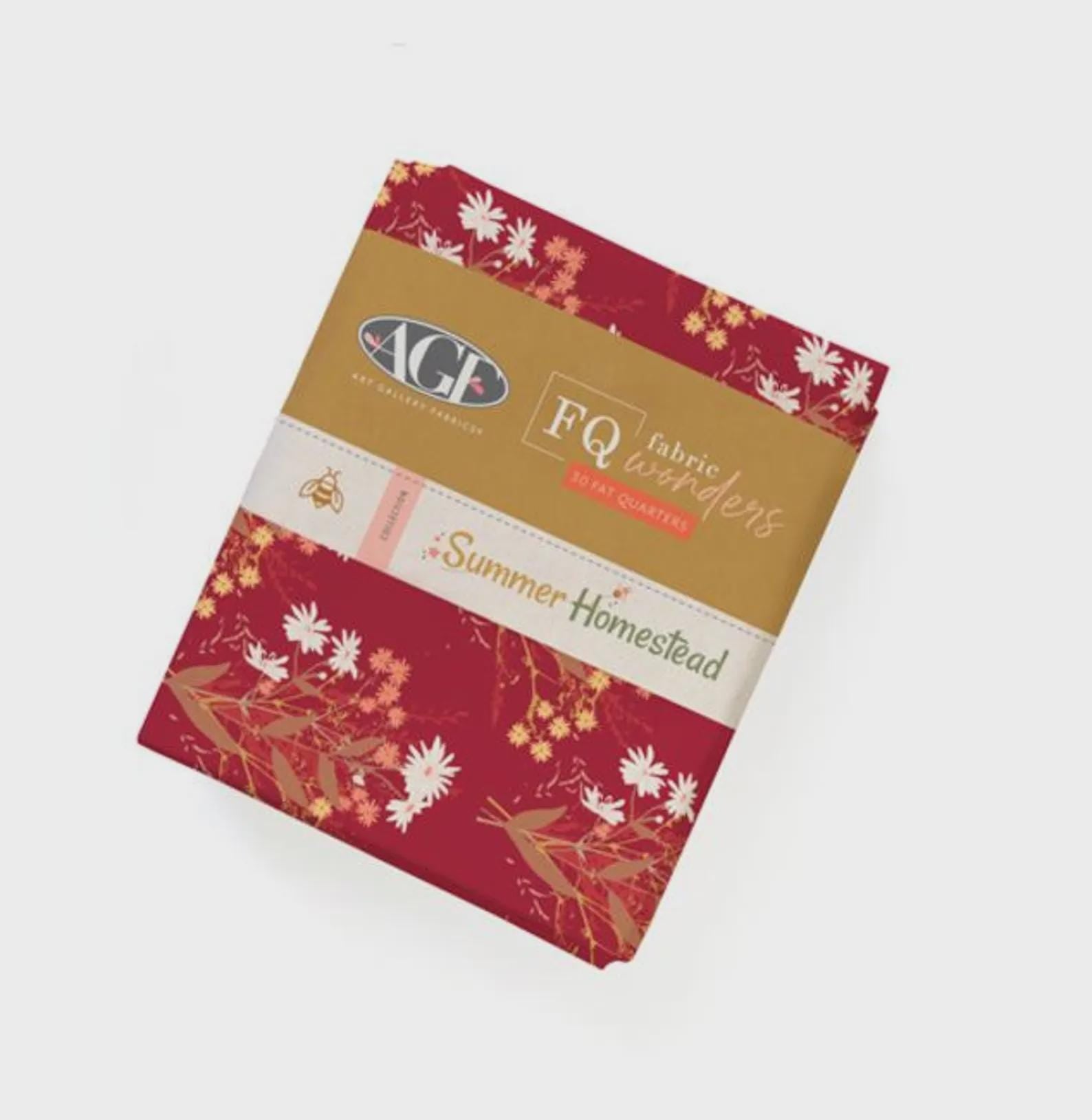 Fat Quarter Bundle - Summer Homestead - Art Gallery Fabric - Sewing fabric bundle variety fabric