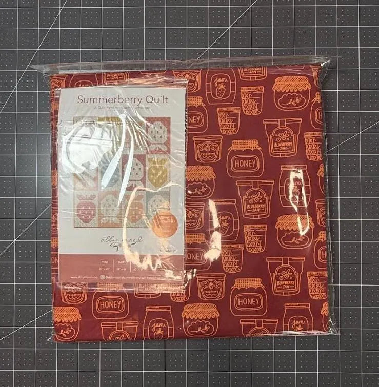 Summerberry Quilt Kit - Includes binding fabric + Pattern - Summerberry pattern by Art Gallery Fabrics