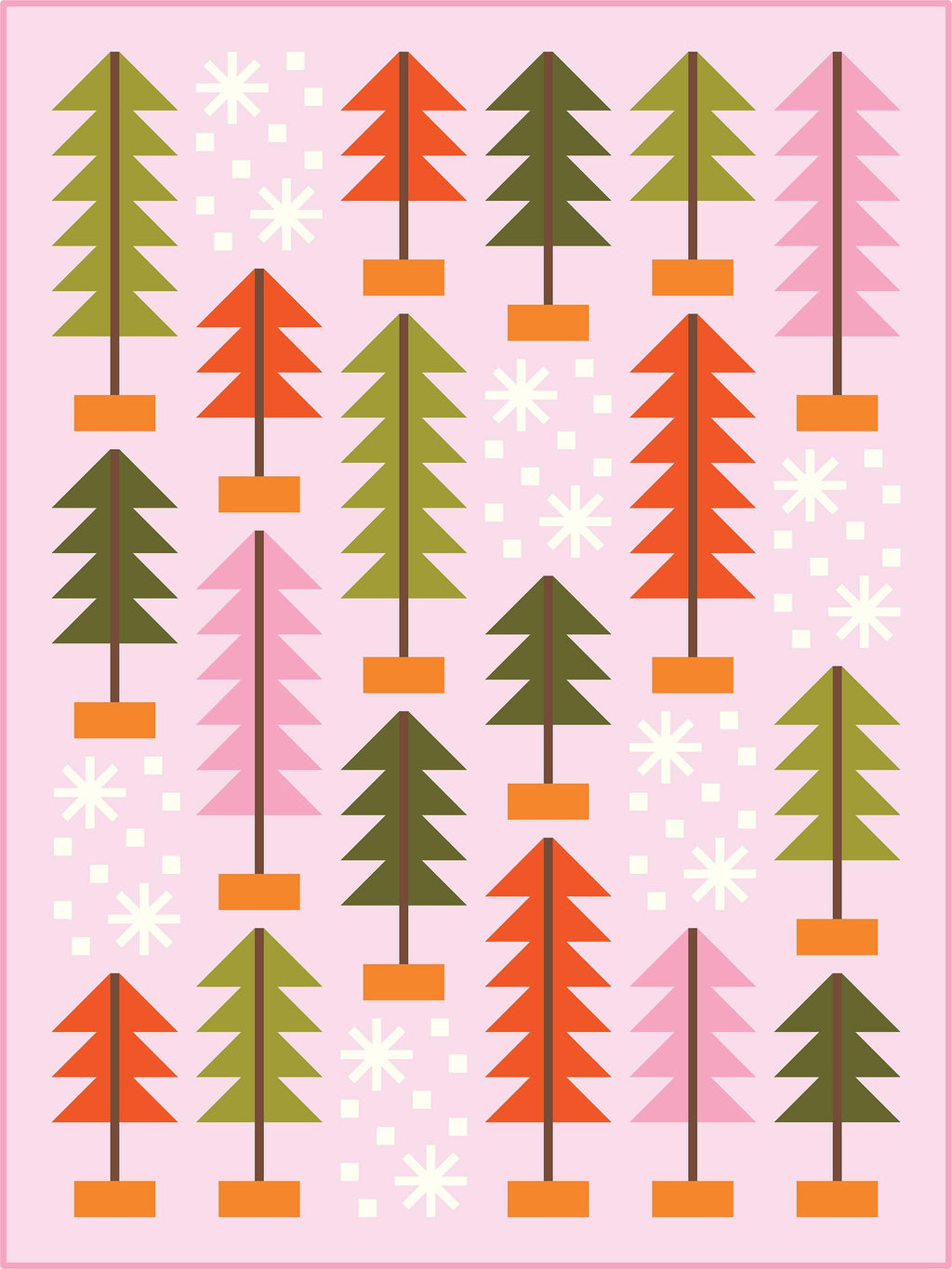 NEW RELEASE All Spruced Up Quilt Pattern - Pen + Paper Patterns - Modern Quilt Design - Sewing Pattern - Hobby and crafts