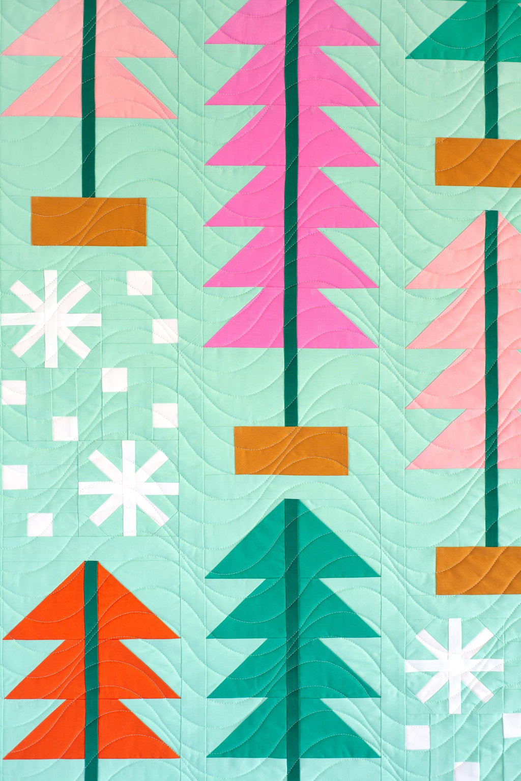 NEW RELEASE All Spruced Up Quilt Pattern - Pen + Paper Patterns - Modern Quilt Design - Sewing Pattern - Hobby and crafts