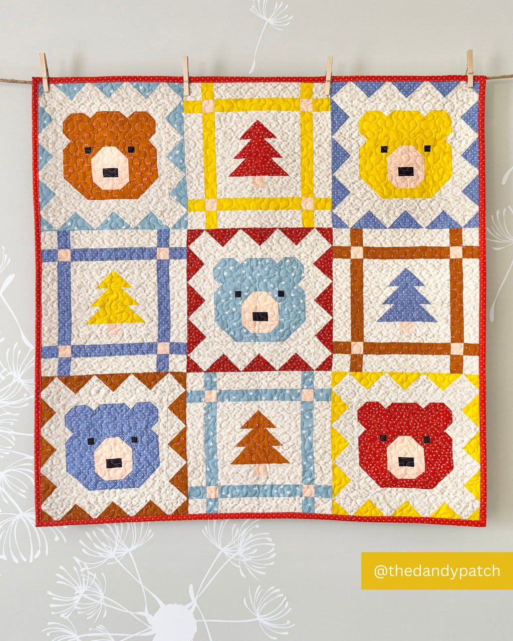Grizzly Grove Quilt Pattern - Pen + Paper Patterns