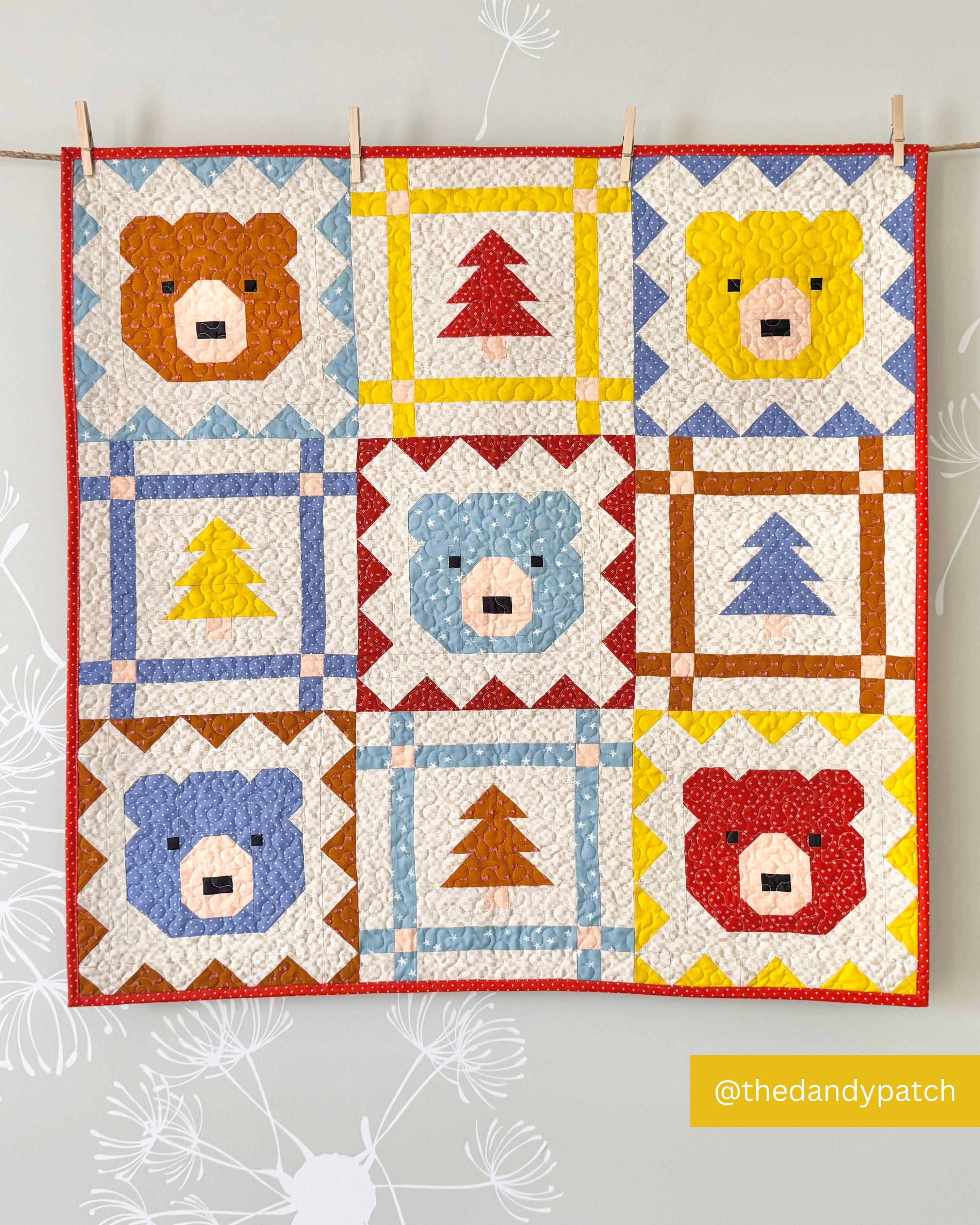 Grizzly Grove Quilt Pattern - Pen + Paper Patterns