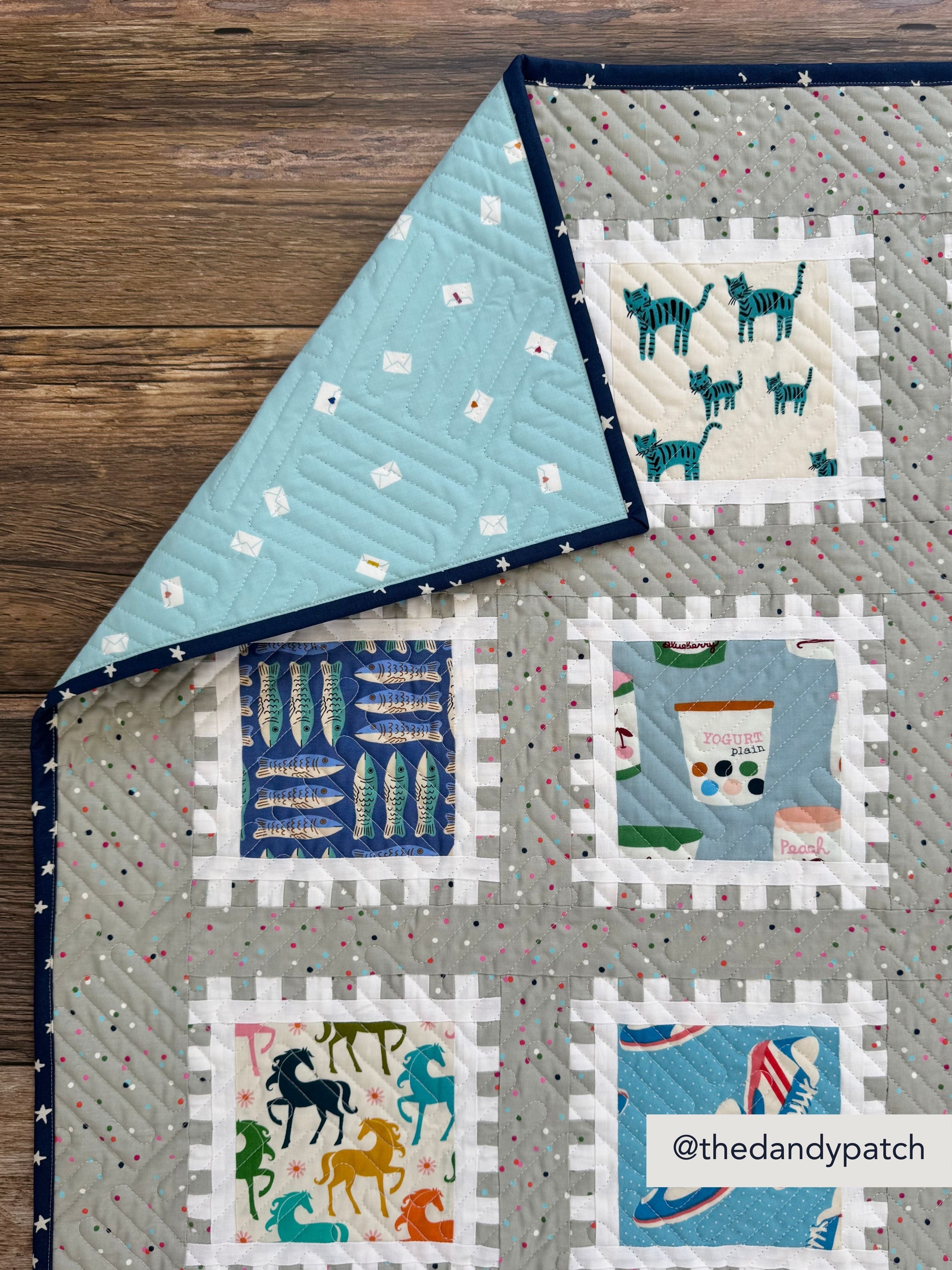Happy Mail Quilt Pattern - Pen + Paper Patterns
