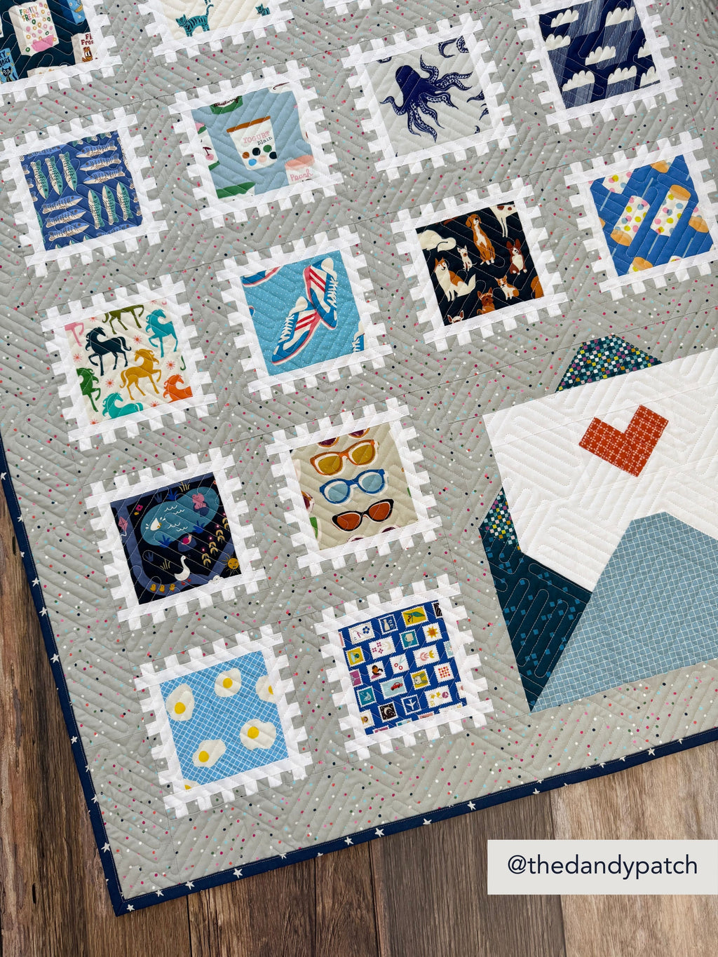 Happy Mail Quilt Pattern - Pen + Paper Patterns